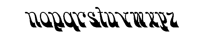 Bulletin Script Two Font LOWERCASE