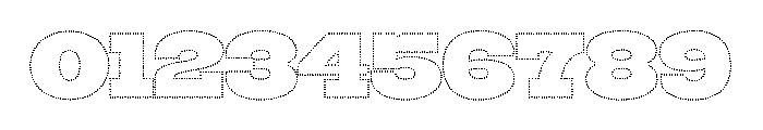 Burger Dots Font OTHER CHARS