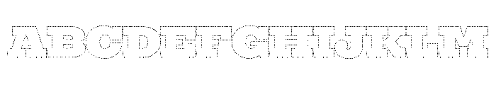 Burger Dots FONT