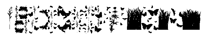 Butterfly Effect Regular Font LOWERCASE