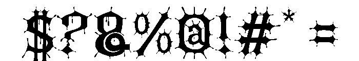 bv Font OTHER CHARS