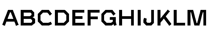 BVHAntoPlot Bold Font UPPERCASE