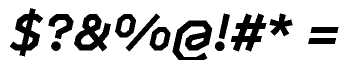 BVHAntoPlot BoldItalic Font OTHER CHARS