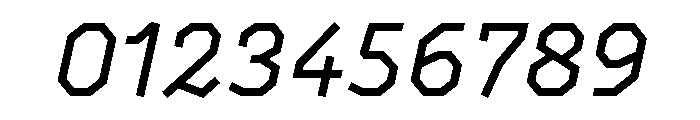 BVHAntoPlot Italic Font OTHER CHARS
