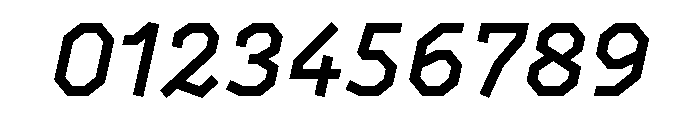 BVHAntoPlot MediumItalic Font OTHER CHARS