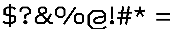 BVHAntoPlot Regular Font OTHER CHARS