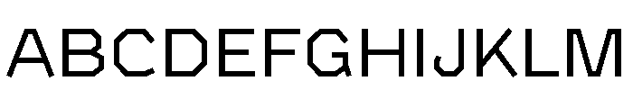 BVHAntoPlot Regular Font UPPERCASE