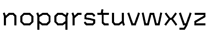 BVHAntoPlot Regular Font LOWERCASE