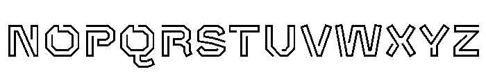 BVHAntoPlotLab 01 Font UPPERCASE