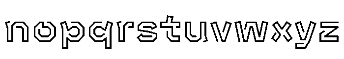 BVHAntoPlotLab 01 Font LOWERCASE