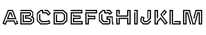 BVHAntoPlotLab 02 Font UPPERCASE
