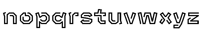BVHAntoPlotLab 02 Font LOWERCASE