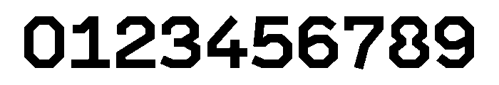 BVHAntoPlotMono Bold Font OTHER CHARS