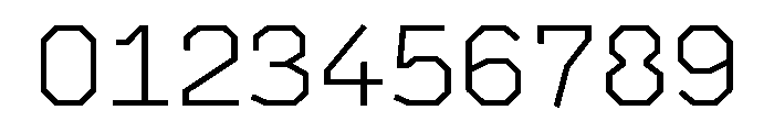 BVHAntoPlotMono Light Font OTHER CHARS
