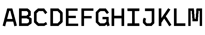 BVHAntoPlotMono Medium Font UPPERCASE