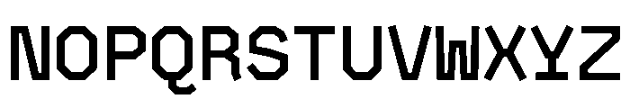 BVHAntoPlotMono Medium Font UPPERCASE