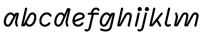 BVHAntoRounded Italic FONT