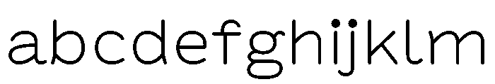BVHAntoRounded Light FONT