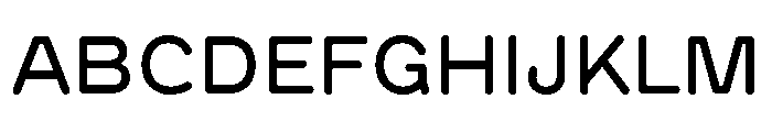 BVHAntoRounded Medium Font UPPERCASE