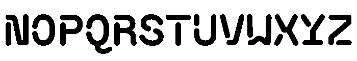 BVHAntoRoundedAir Bold Font UPPERCASE
