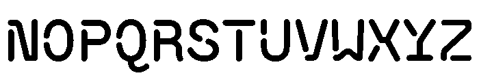 BVHAntoRoundedAir Medium Font UPPERCASE