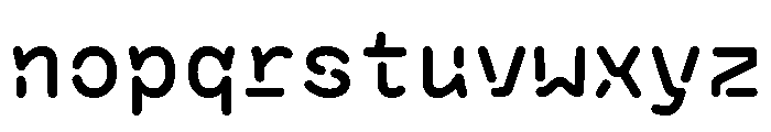 BVHAntoRoundedAir Medium Font LOWERCASE