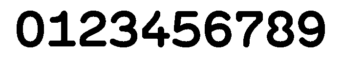 BVHAntoRoundedMono Bold Font OTHER CHARS