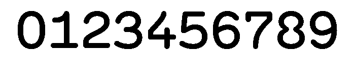 BVHAntoRoundedMono Medium Font OTHER CHARS