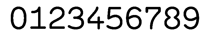 BVHAntoRoundedMono Regular Font OTHER CHARS