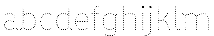 BVHBDot ExtraThin FONT