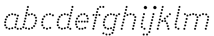 BVHBDot LightItalic FONT