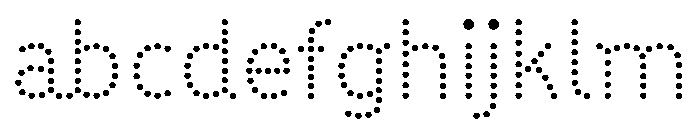 BVHBDot Light FONT