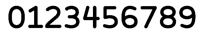 BVHBLine Bold Font OTHER CHARS
