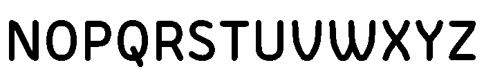 BVHBLine Bold Font UPPERCASE