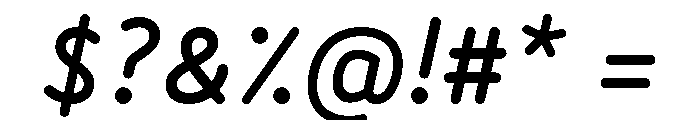 BVHBLine BoldItalic Font OTHER CHARS