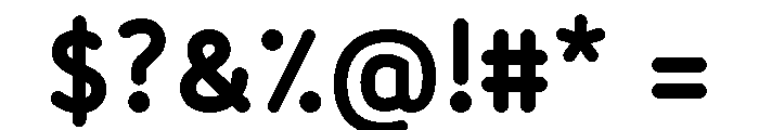 BVHBLine ExtraBold Font OTHER CHARS