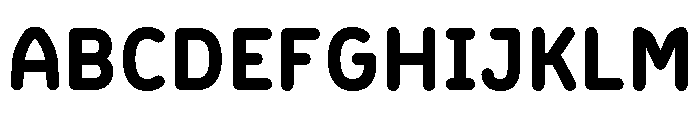 BVHBLine ExtraBold Font UPPERCASE