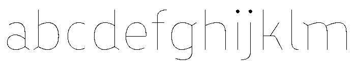 BVHBLine ExtraThin FONT