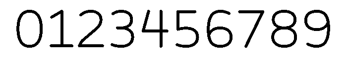 BVHBLine Light Font OTHER CHARS