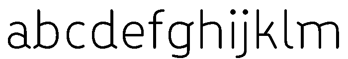 BVHBLine Light FONT