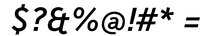 BVHBaldinger BoldItalic 6fa55580 Font OTHER CHARS