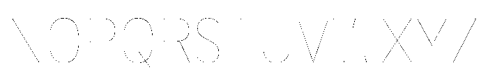 BVHBaldinger ExtraHairline Font UPPERCASE