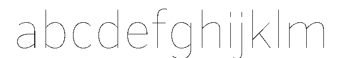 BVHBaldinger Hairline FONT