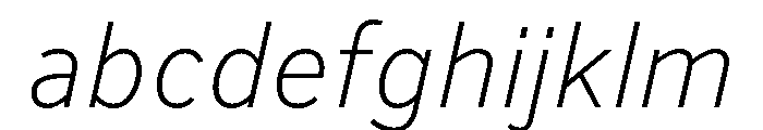 BVHBaldinger LightItalic FONT
