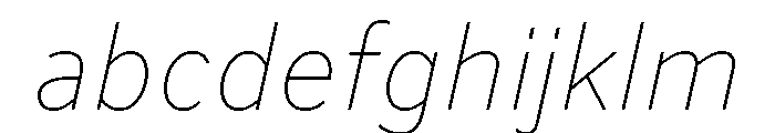 BVHBaldinger ThinItalic FONT