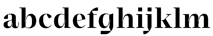 BVHBart DisplayBold FONT
