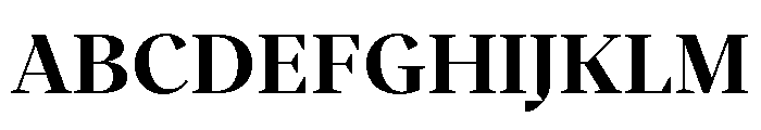 BVHBart Heavy Font UPPERCASE