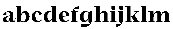 BVHBart Heavy FONT