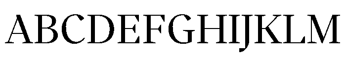 BVHBart Regular Font UPPERCASE
