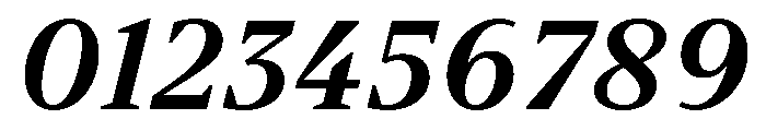 BVHBart TextBoldItalic Font OTHER CHARS